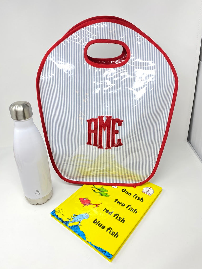 Monogram Keyhole Bag