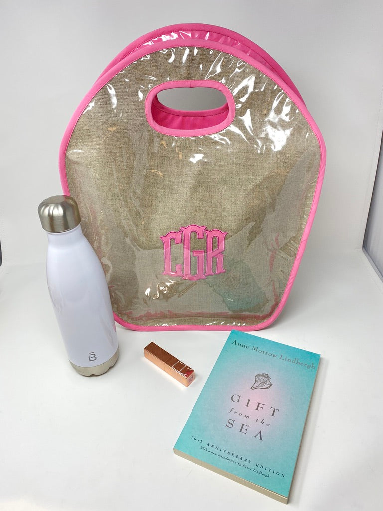 Monogram Keyhole Bag