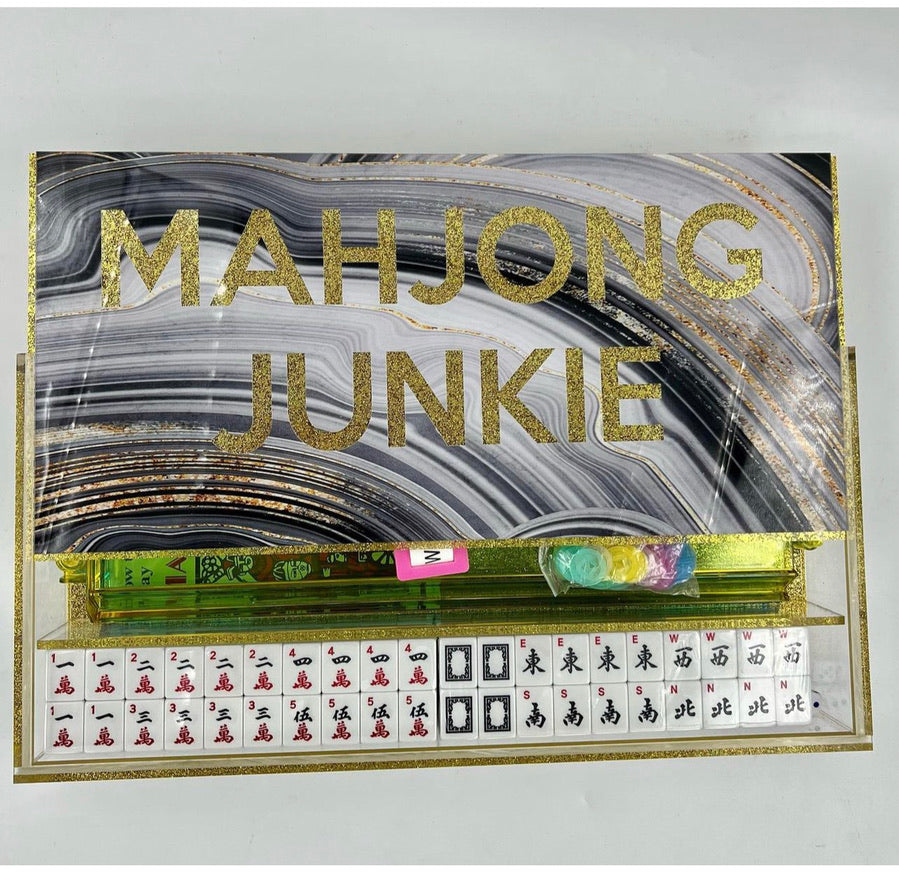 Lucite MahJong Set