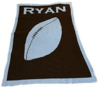 Football 2 Stroller Blanket