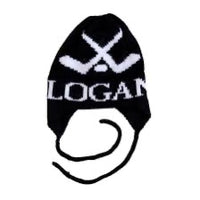 Hockey Stick Hat with Earflaps