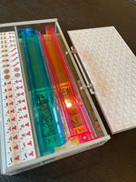 Lucite Mah Jong Set