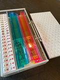 Lucite Mah Jong Set