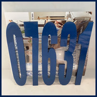 Lucite Zip Code Mail Holder