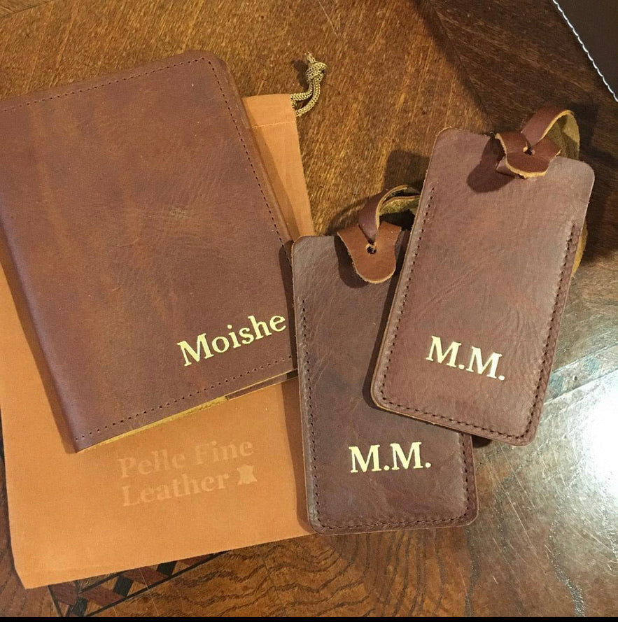 Personalized Luggage Tag and Passport Holder