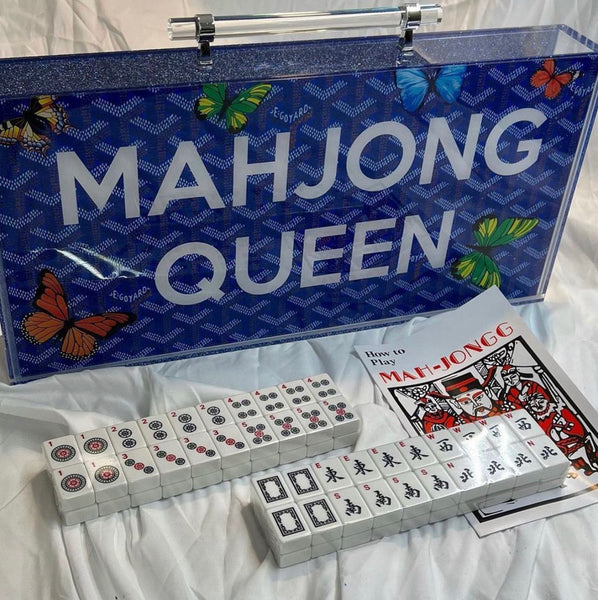 Lucite Mah Jong Set