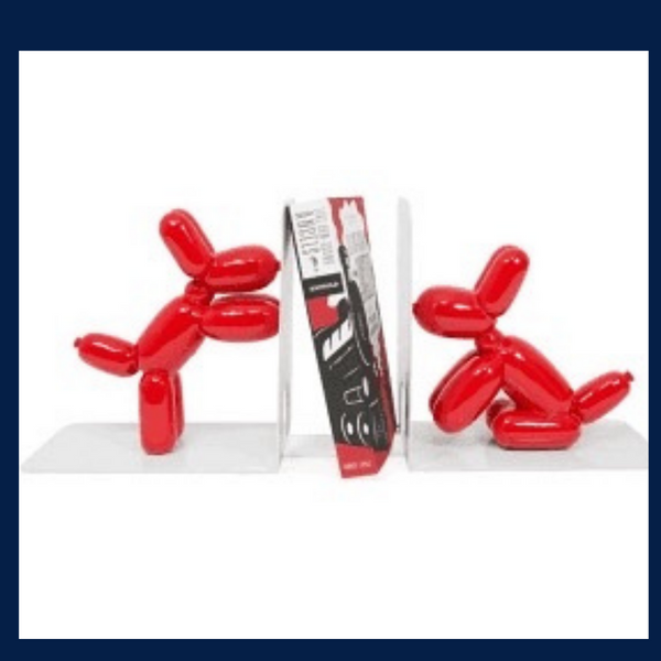 Balloon Doggy Bookends