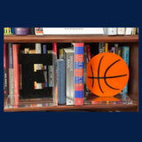 Basketball Lucite Book Ends