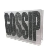 GOSSIP Lucite Holder