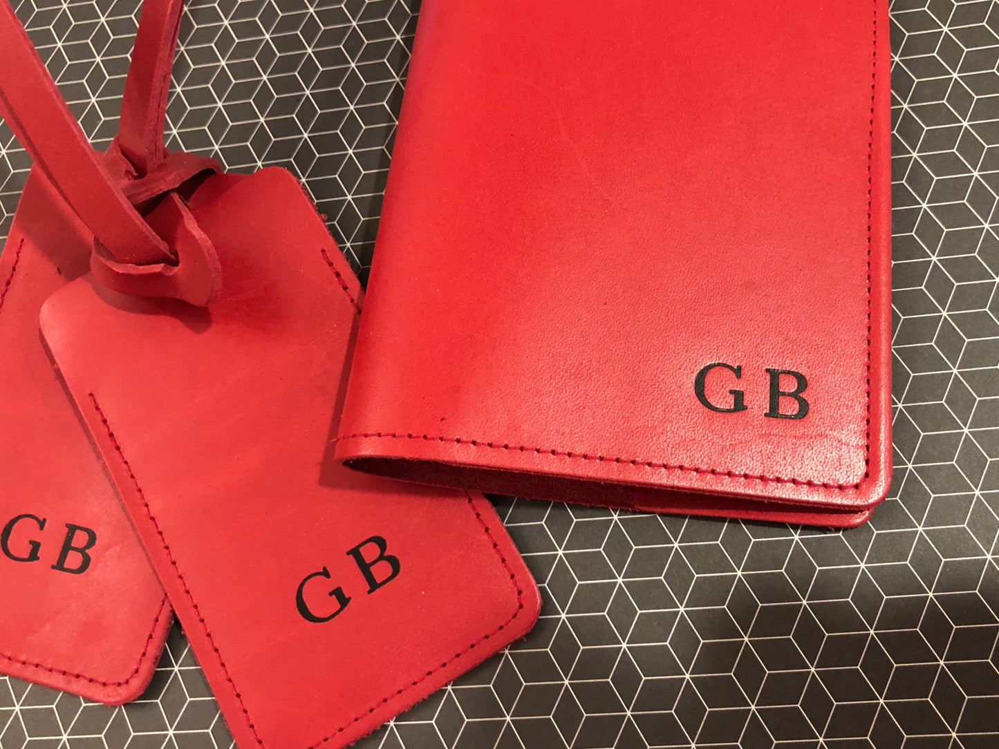 Personalized Luggage Tag and Passport Holder