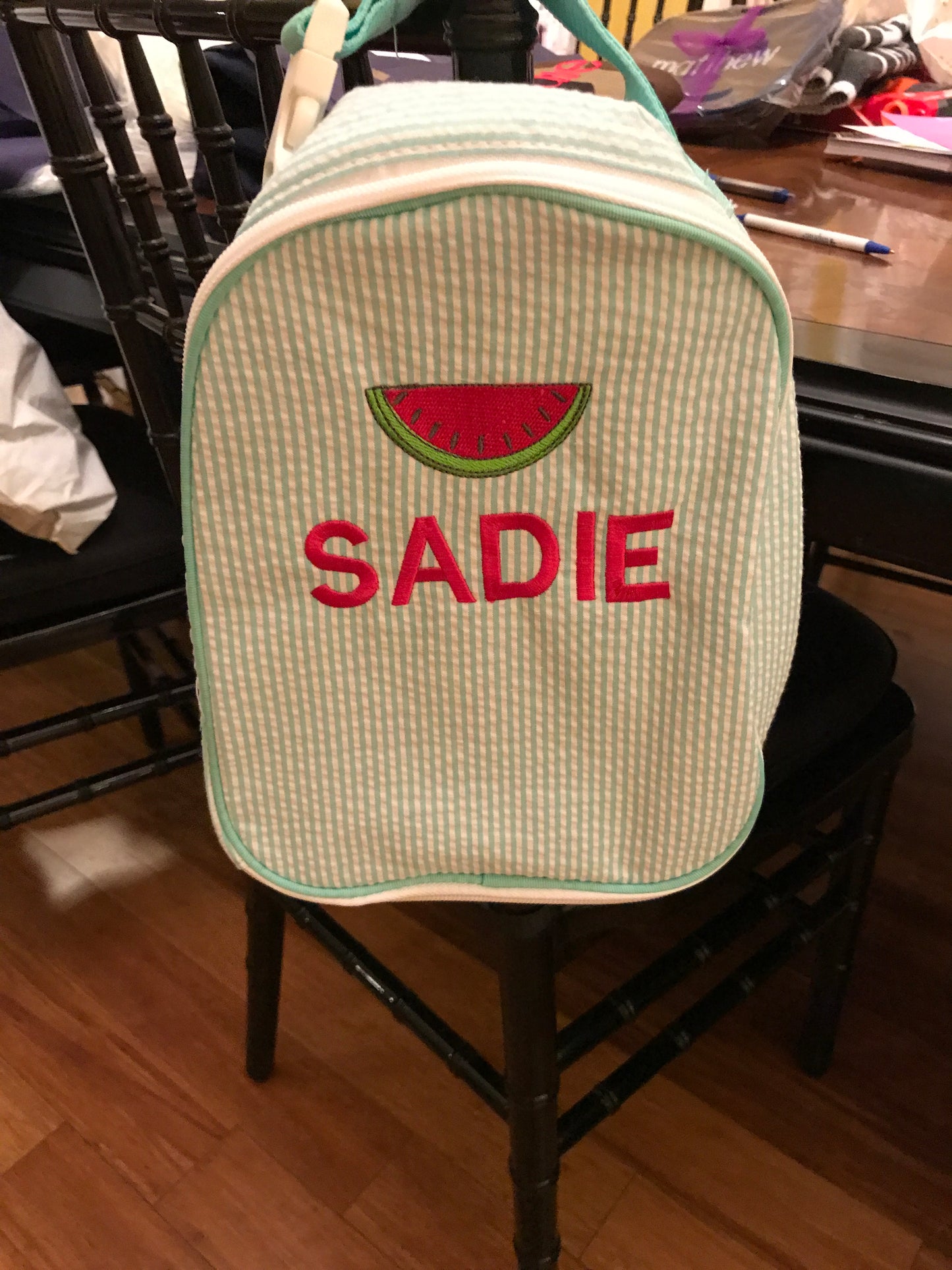 Monogrammed Lunchbag