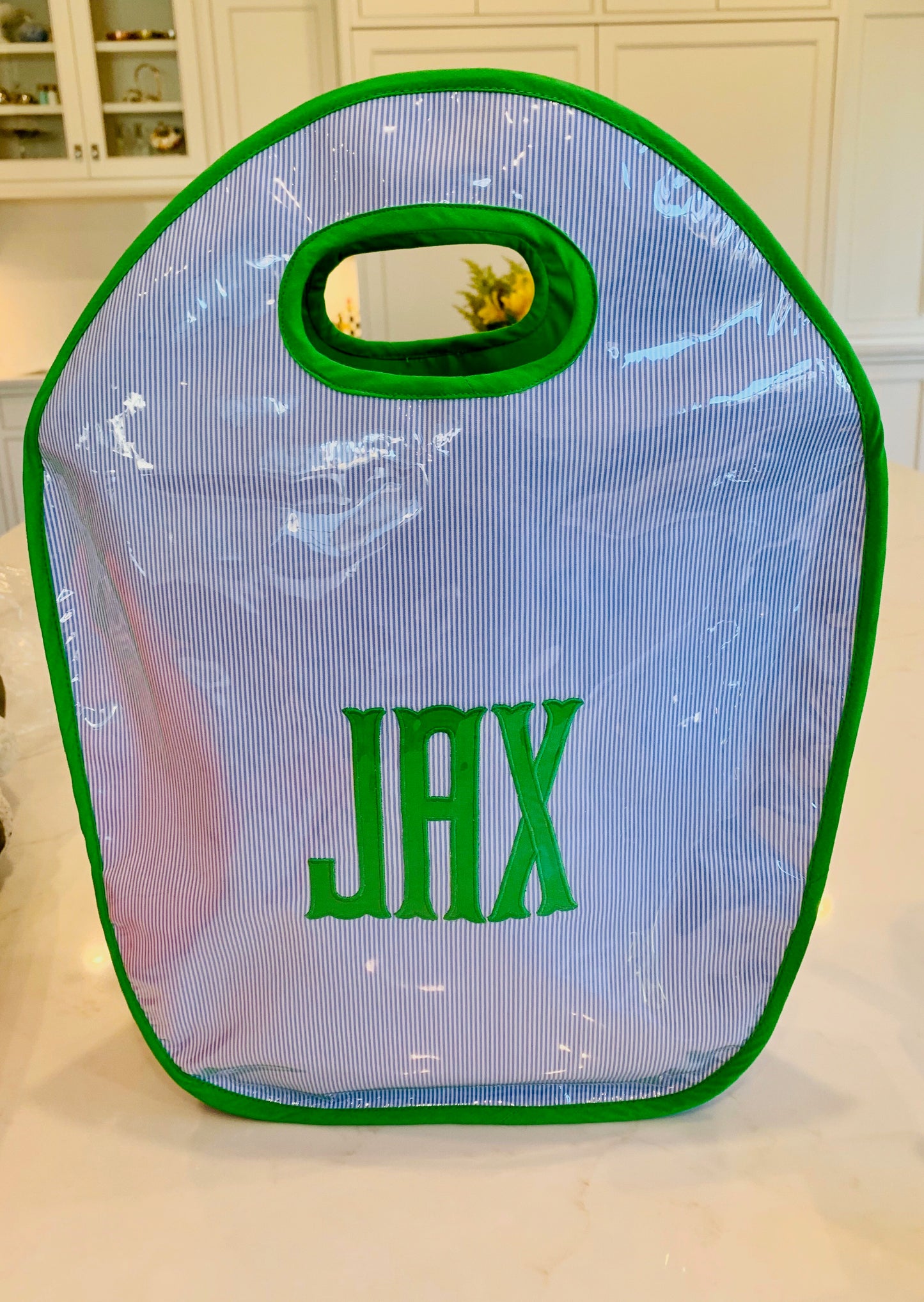 Monogram Keyhole Bag