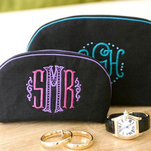 Small Round Zip Bag- JOY BAG