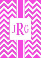 Chevron With Box Stroller Blanket