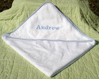 Hooded Towel With Monogram