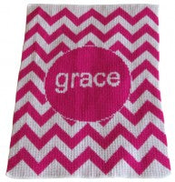 Chevron Stroller Blanket