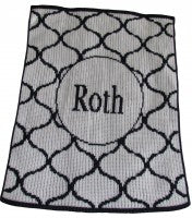 Lattice Design Stroller Blanket