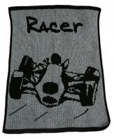 Racecar Stroller Blanket