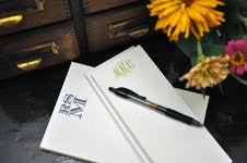 Skinny Personalized Notepads